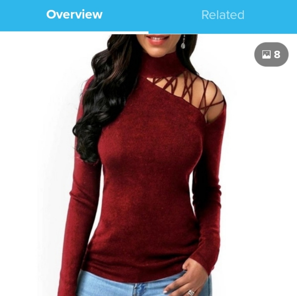 Long sleeved shirt